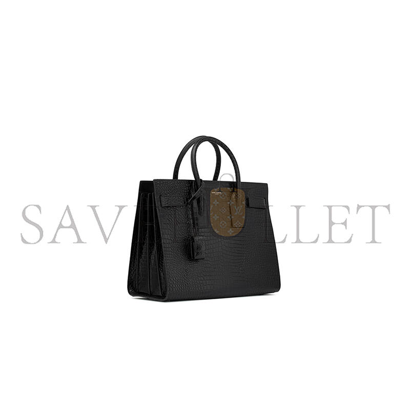 Y51 sac de jour in crocodile-embossed leather small 378299dnd1n1000 (32*25.5*15.5cm)
